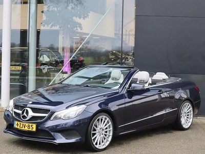 Occasion Mercedes E400 Prestige 333 PK (244 kW) 2015 Blauw Cabriolet