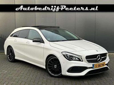 Wit Occasion 2019 Mercedes CLA180 Shooting Brake AMG Stationwagen | € 19.500 (Super prijs)