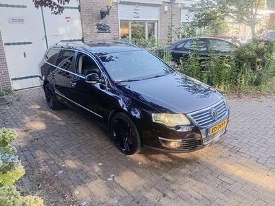 Zwart Gebruikt 2007 VW Passat Comfortline Stationwagen | € 2.999 (Super prijs)