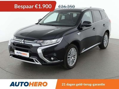 Zwart Gebruikt 2021 Mitsubishi Outlander P-HEV Spirit SUV | € 24.649 (Goede deal)
