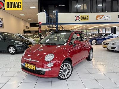 Rood Gebruikt 2010 Fiat 500C Lounge Cabriolet | € 6.450 (Eerlijke prijs)