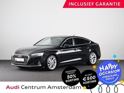 Zwart Gebruikt 2021 Audi A5 Sportback Advanced Hatchback | € 32.949 (Eerlijke prijs)