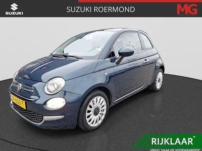 Occasion Fiat 500 Lounge 69 PK (50 kW) 2016 Blauw Hatchback