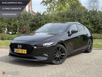 Zwart Occasion 2024 Mazda 3 Nagisa Hatchback | € 29.995 (Eerlijke prijs)