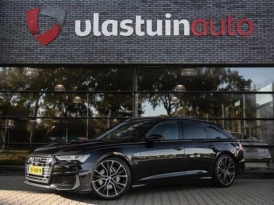 Zwart Gebruikt 2018 Audi A6 Design Stationwagen | € 39.900