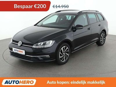 Zwart Occasion 2019 VW Golf VII Join Stationwagen | € 14.949 (Eerlijke prijs)