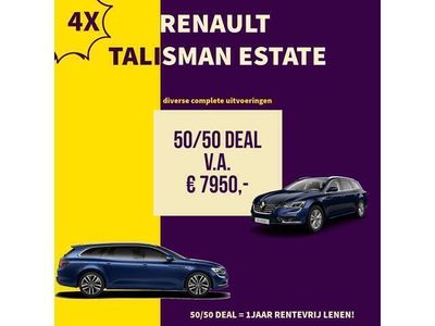 tweedehands Renault Talisman 4x IN DIVERSE UITVOERINGEN NIEUW IN ONZE VOORRAAD VANAF 7950