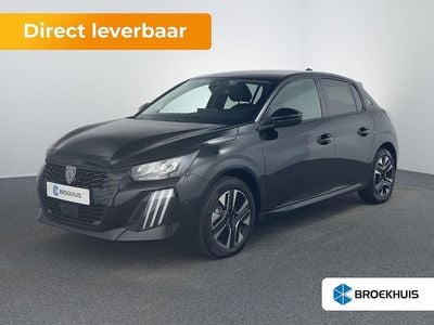Zwart Nieuw 2025 Peugeot e-208 Allure Hatchback | € 28.900 (Super prijs)