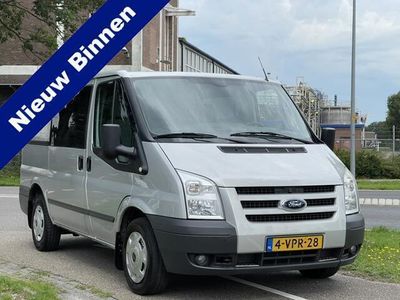 tweedehands Ford Transit 260S 2.2 TDCI SHD DC | Airco | 6 Persoons | Dubbele Cabine | Trekhaak | APK 4-2024 | Banden voor alle Seizoenen