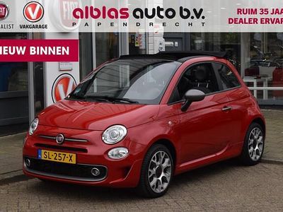 Rood Occasion 2018 Fiat 500C Sport Cabriolet | € 11.450 (Eerlijke prijs)