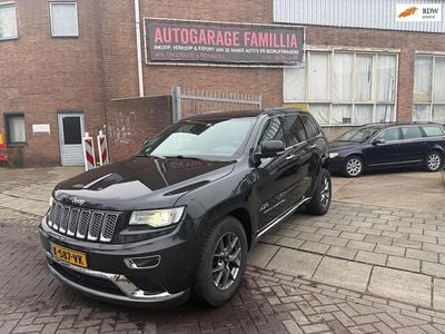 Zwart Gebruikt 2016 Jeep Grand Cherokee Summit SUV | € 15.950