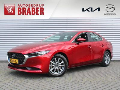 Rood Gebruikt 2022 Mazda 3 Comfort Sedan | € 25.545 (Iets duurder)
