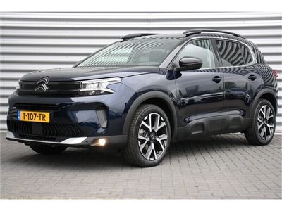 tweedehands Citroën C5 Aircross 1.2 PURETECH 130PK SHINE AUTOMAAT / NAVI / LEDER / CLIMA / LED / PDC / 19" LMV / PANO. DAK / ADAPT. CRUISECONTROL / DIRECT LEVERBAAR / €7.100,- VOORDEEL !!