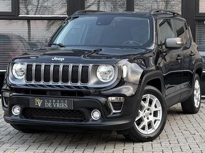 Zwart (metallic) Occasion 2020 Jeep Renegade Limited SUV | € 20.900 (Eerlijke prijs)