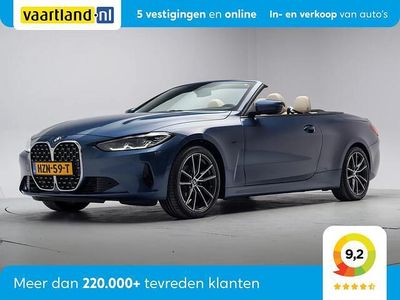 Blauw Occasion 2022 BMW 420 Executive Cabriolet | € 39.945