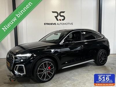 Zwart Gebruikt 2021 Audi Q5 Sportback S-Line SUV | € 38.950 (Goede deal)