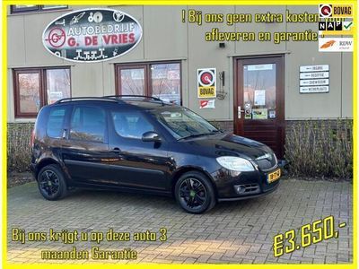 tweedehands Skoda Roomster 1.6-16V Style automaat - Prijs inclusief 3 maanden garantie en afleveren -