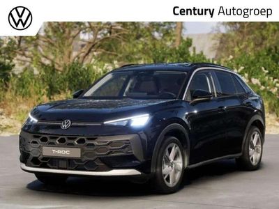 Zwart Nieuw 2025 VW T-Roc Edition SUV | € 41.800 (Eerlijke prijs)