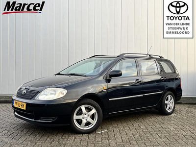 Zwart (metallic) Gebruikt 2002 Toyota Corolla Terra Stationwagen | € 4.800 (Iets duurder)