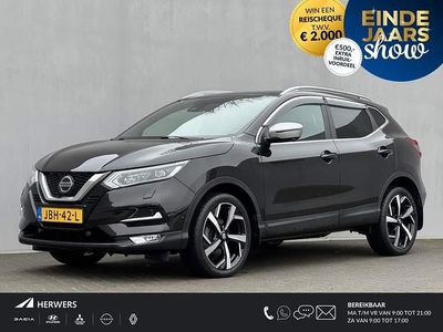 Black metallic (z11) Occasion 2019 Nissan Qashqai Tekna+ SUV | € 20.735 (Eerlijke prijs)