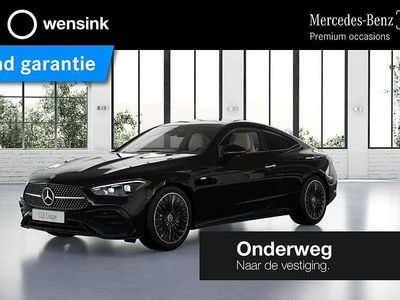 Zwart Occasion 2024 Mercedes E300 AMG line Coupé | € 62.850 (Eerlijke prijs)