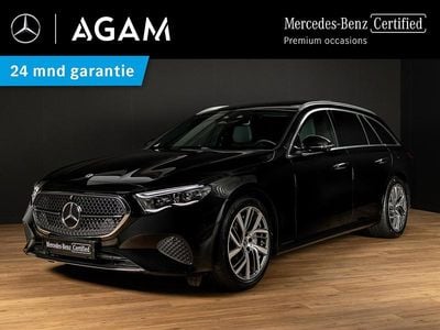 Zwart Gebruikt 2025 Mercedes E300 Luxury Stationwagen | € 63.950 (Eerlijke prijs)