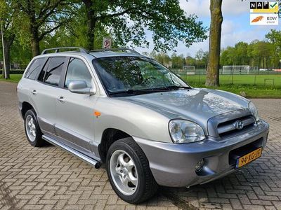 tweedehands Hyundai Santa Fe 2.4i-16V Elite 2e eigenaar dealer onderhouden leer