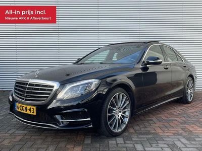 tweedehands Mercedes S350 S-KLASSEBlueTEC AMG Led Pano Burmester 2014 NL Auto Konings Klasse Zeer Veel Opties Camera Softclose Sfeerverlichting