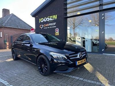 Zwart Gebruikt 2017 Mercedes C180 AMG Sedan | € 16.750 (Super prijs)