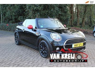 Occasion Mini Cooper Cabriolet Business 136 PK (100 kW) 2017 Zwart Cabriolet