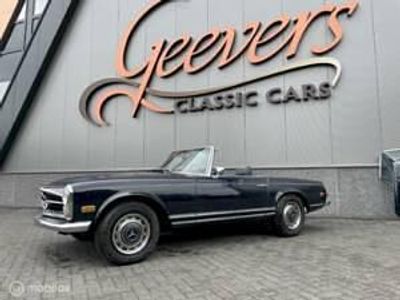 Blauwdonkerblauw 904g Gebruikt 1969 Mercedes SL280 Cabriolet | € 61.950