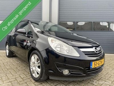 Occasion Opel Corsa Executive 90 PK (66 kW) 2008 Zwart Hatchback