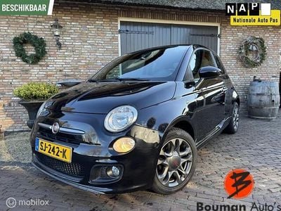 Zwart Occasion 2015 Fiat 500S Sport Hatchback | € 7.250 (Eerlijke prijs)