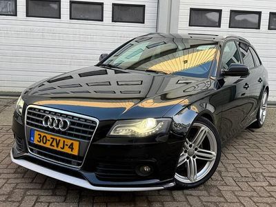 Zwart Occasion 2009 Audi A4 S-Line Stationwagen | € 6.400 (Duur)