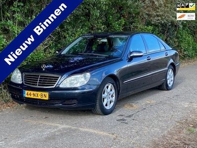 tweedehands Mercedes S350 4-Matic Lang LEDER-INT NAVI AIRCO NAP VOL-OPTIE GO