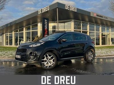 Zwart Occasion 2017 Kia Sportage GT-Line SUV | € 19.995 (Eerlijke prijs)