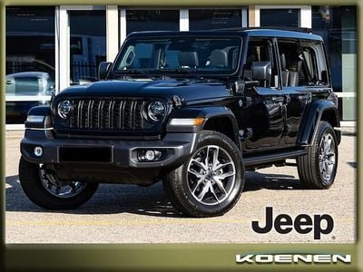 Nieuw Jeep Wrangler Sahara 381 PK (280 kW) 2025 Zwart, andere lak SUV