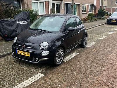 Zwart Occasion 2017 Fiat 500 Lounge Hatchback | € 9.800 (Eerlijke prijs)