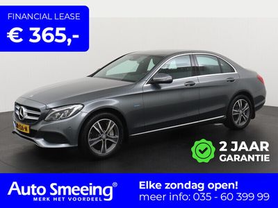 tweedehands Mercedes C350e Avantgarde | Camera | Trekhaak | LED | Elek stoelbed | Zondag Open!