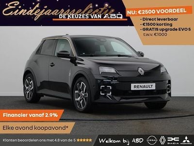 Zwart Nieuw 2025 Renault R5 Komfort Hatchback | € 34.165 (Eerlijke prijs)
