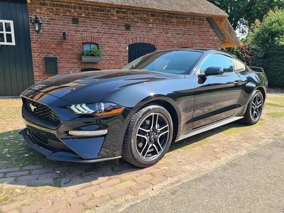 Zwart (metallic) Gebruikt 2018 Ford Mustang Fastback Coupé | € 38.500 (Eerlijke prijs)
