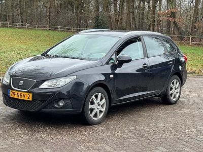 Zwart Occasion 2010 Seat Ibiza ST Style Stationwagen | € 1.499