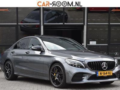 tweedehands Mercedes C200 AMG Line Pano Ambiance Facelift