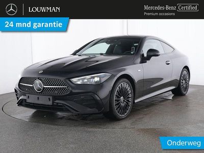 Zwart Gebruikt 2025 Mercedes CLE300 AMG line Coupé | € 67.945 (Eerlijke prijs)