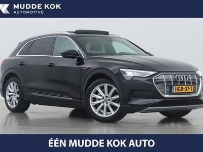 Occasion Audi e-tron Advanced 264 kW (360 PK) 2020 Zwart, metallic lak SUV