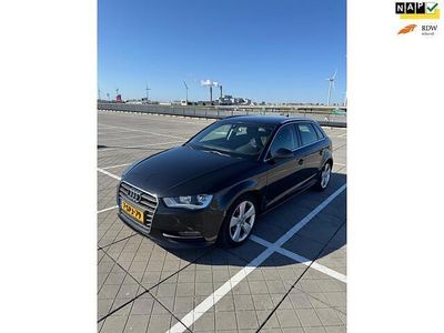 Zwart (metallic) Occasion 2013 Audi A3 Sportback Ambition Hatchback | € 6.950 (Duur)