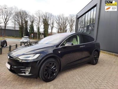 Zwart, metallic lak Occasion 2018 Tesla Model X SUV | € 34.999 (Duur)