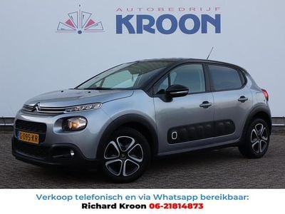 Grijs (metallic) Occasion 2019 Citroën C3 Feel Hatchback | € 9.750 (Eerlijke prijs)