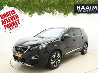 Zwart Occasion 2021 Peugeot 5008 GT-line SUV | € 23.950 (Eerlijke prijs)