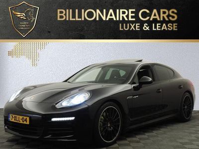 tweedehands Porsche Panamera 3.0 E-Hybrid 4S 420pk Black Edition (panodak,matrix,bose,navi,LED)